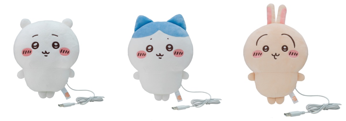 「あったかぬいぐるみ ちいかわ/ハチワレ/うさぎ」