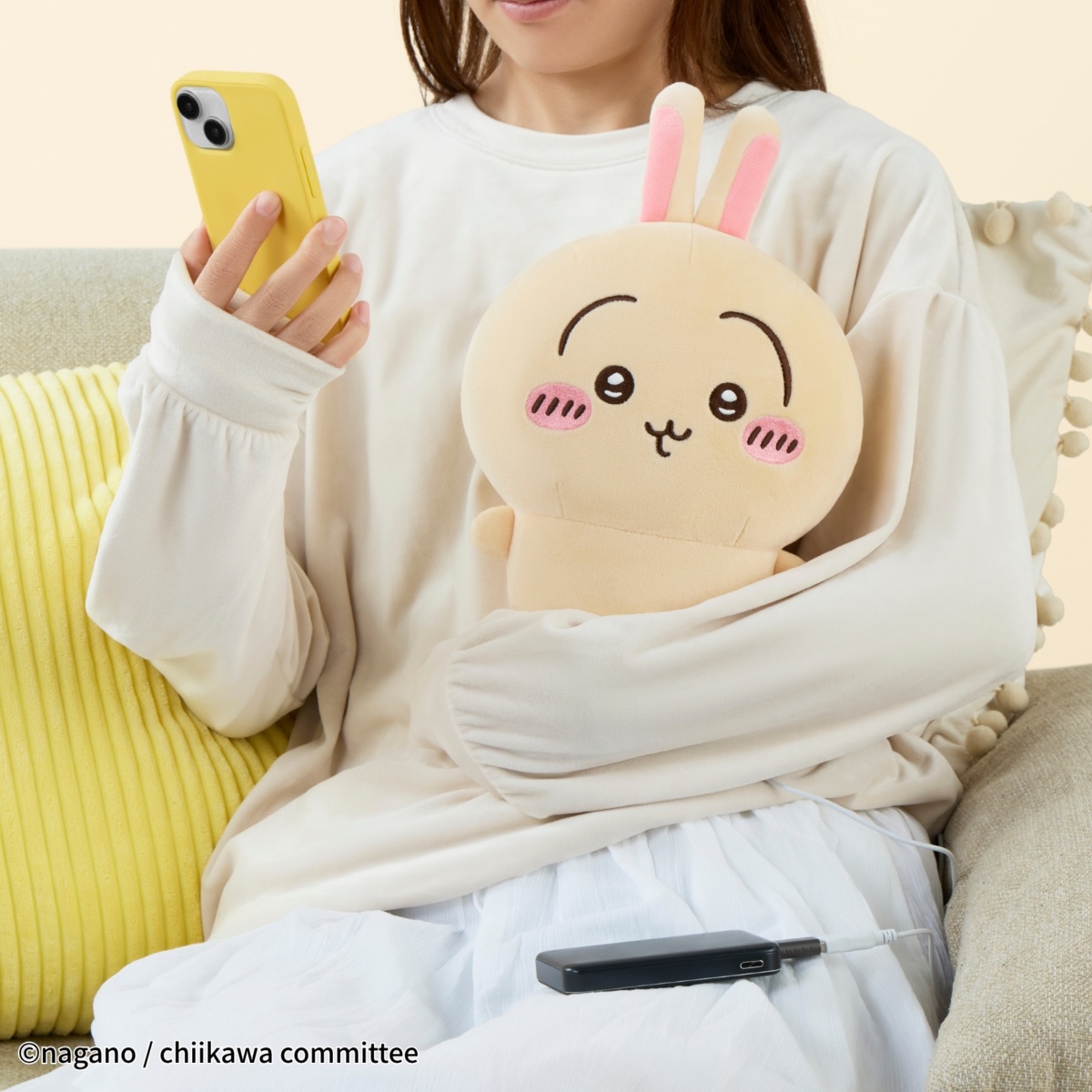 モバイルバッテリーにも対応。リラックスタイムに最適