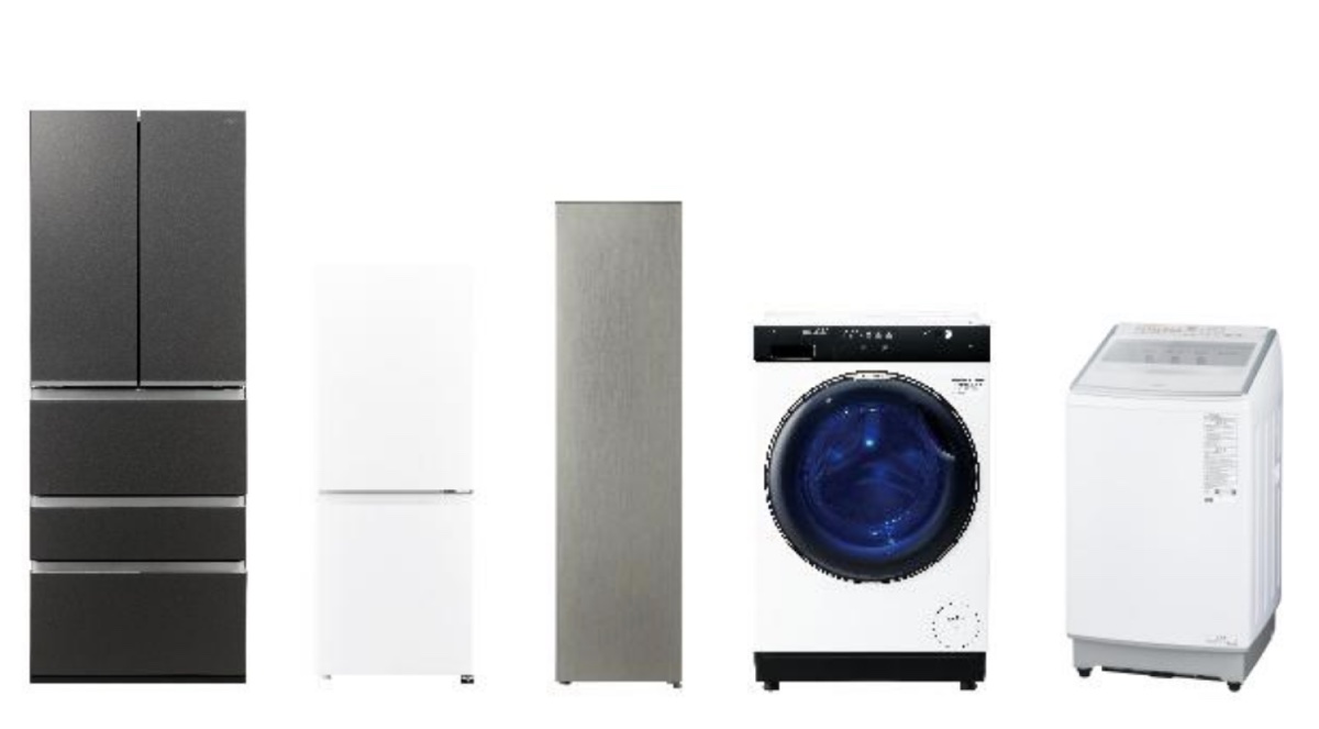 対象はAQUAブランドの家庭用冷蔵庫/冷凍庫/洗濯機