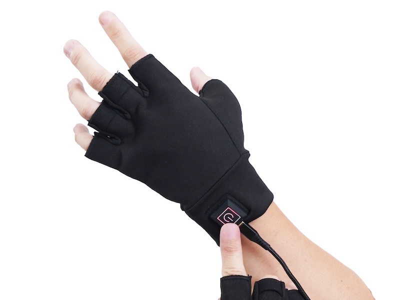 電源/温度切り替えボタン