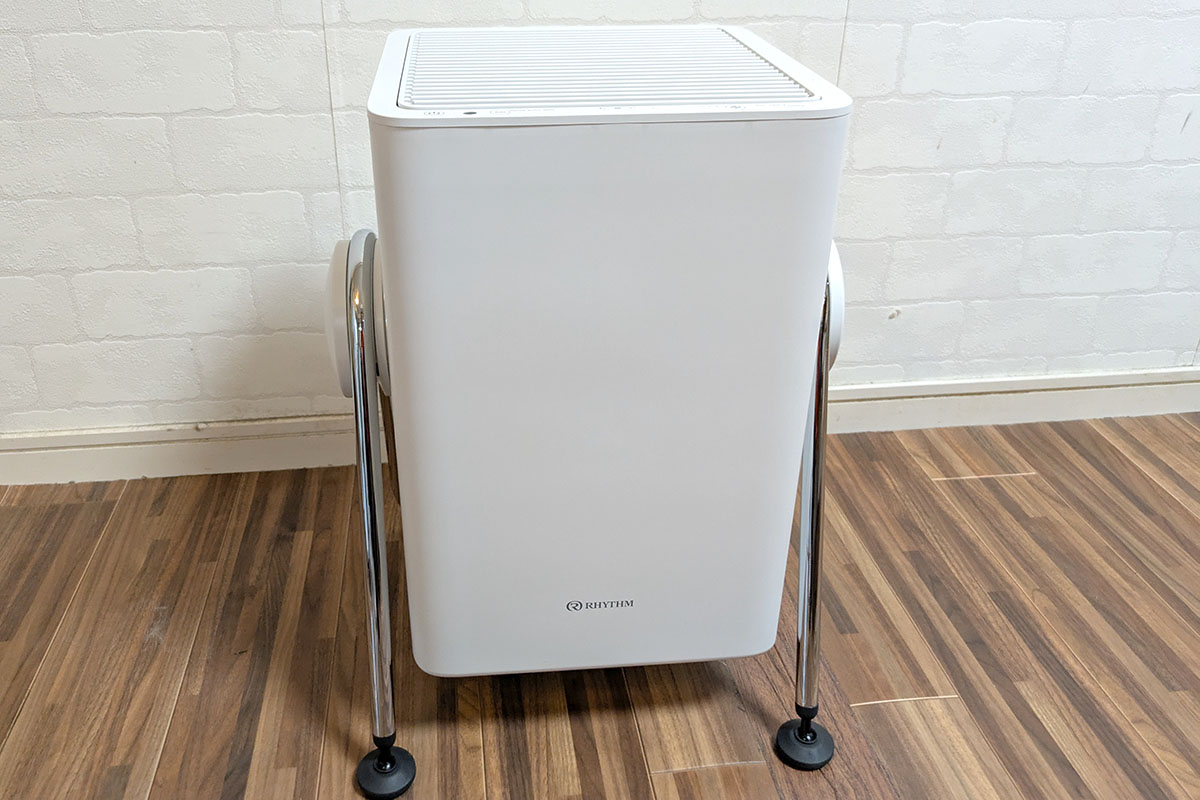 リズムの空気清浄機「Silky Wind Clean」