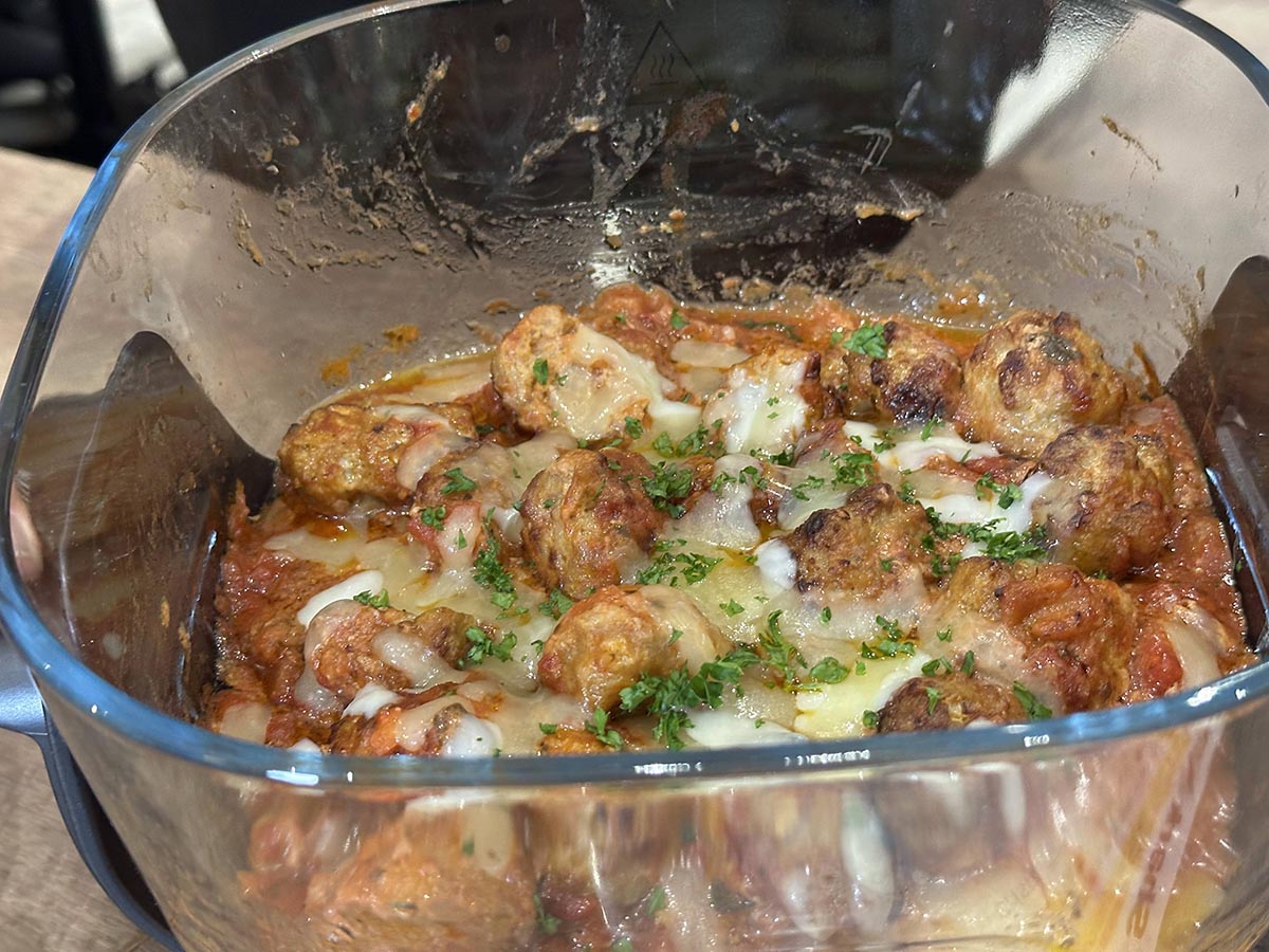 ガラスコンテナで中の仕上がりが見やすい