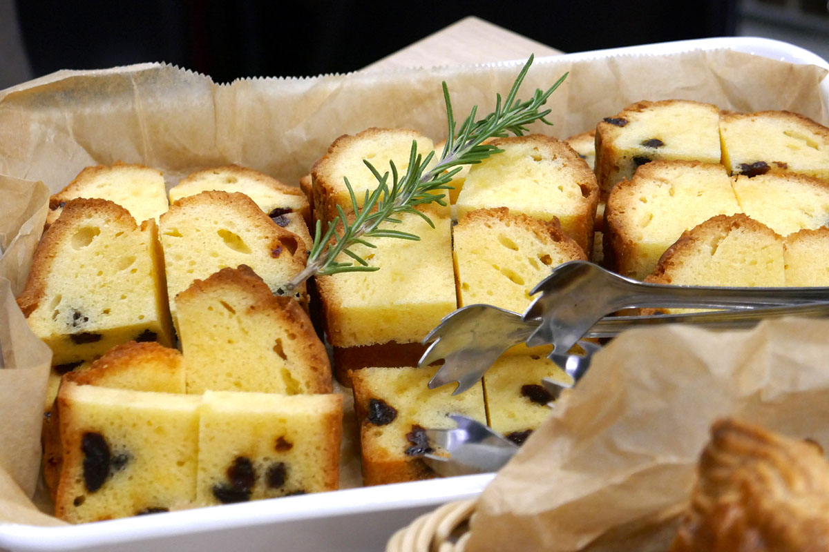 パウンドケーキも調理可能