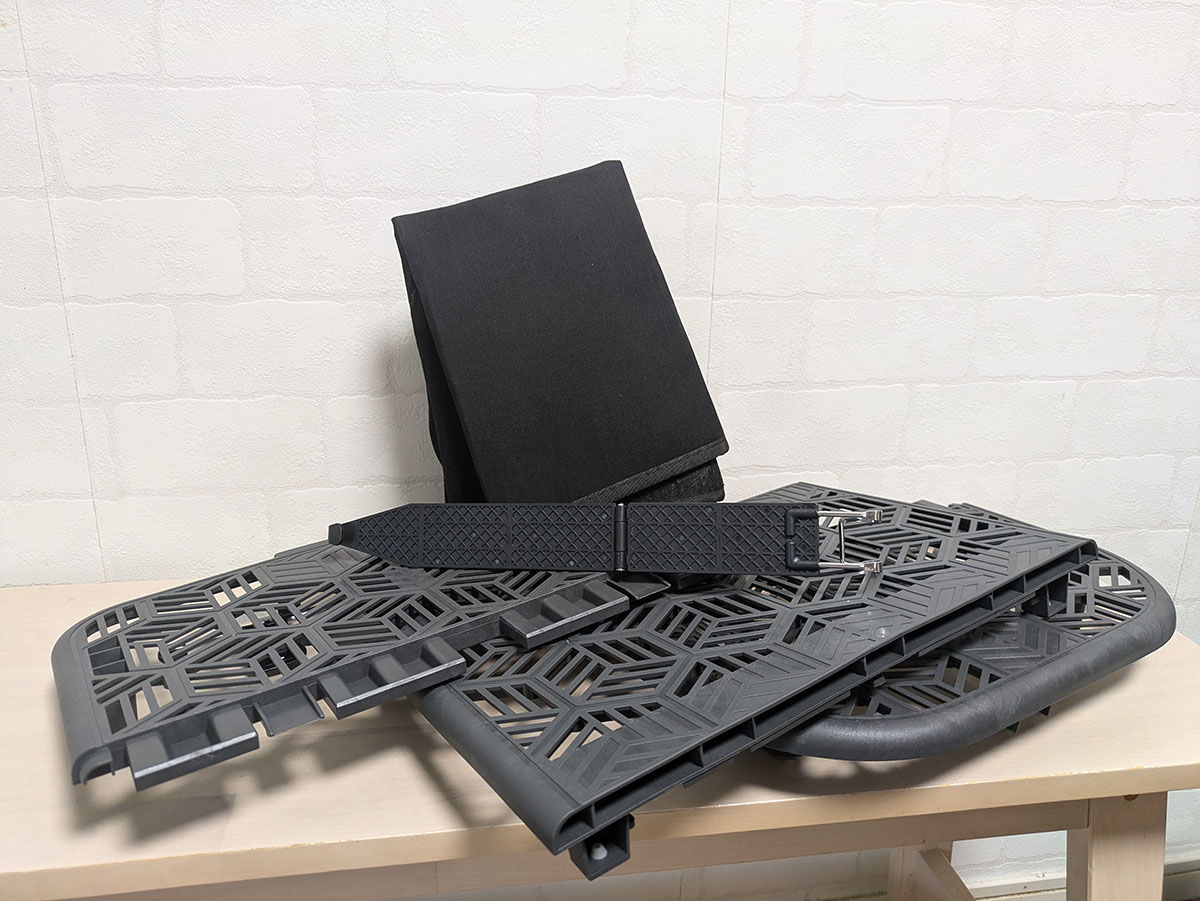 本体は組み立て式