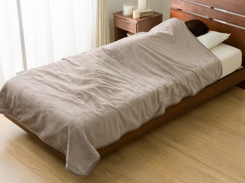 「洗える Nウォーム電気毛布」4モデルを発売(写真は「洗える 電気掛け敷き毛布 Nウォーム NT-55 A2530」)