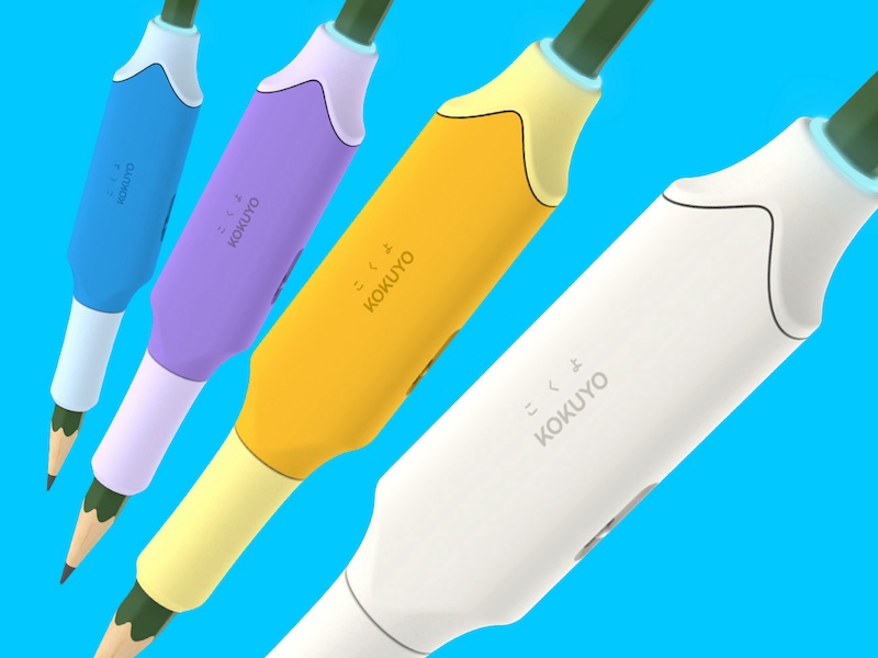 本体カラーは、ホワイト、イエロー、パープル、ブルーの4色