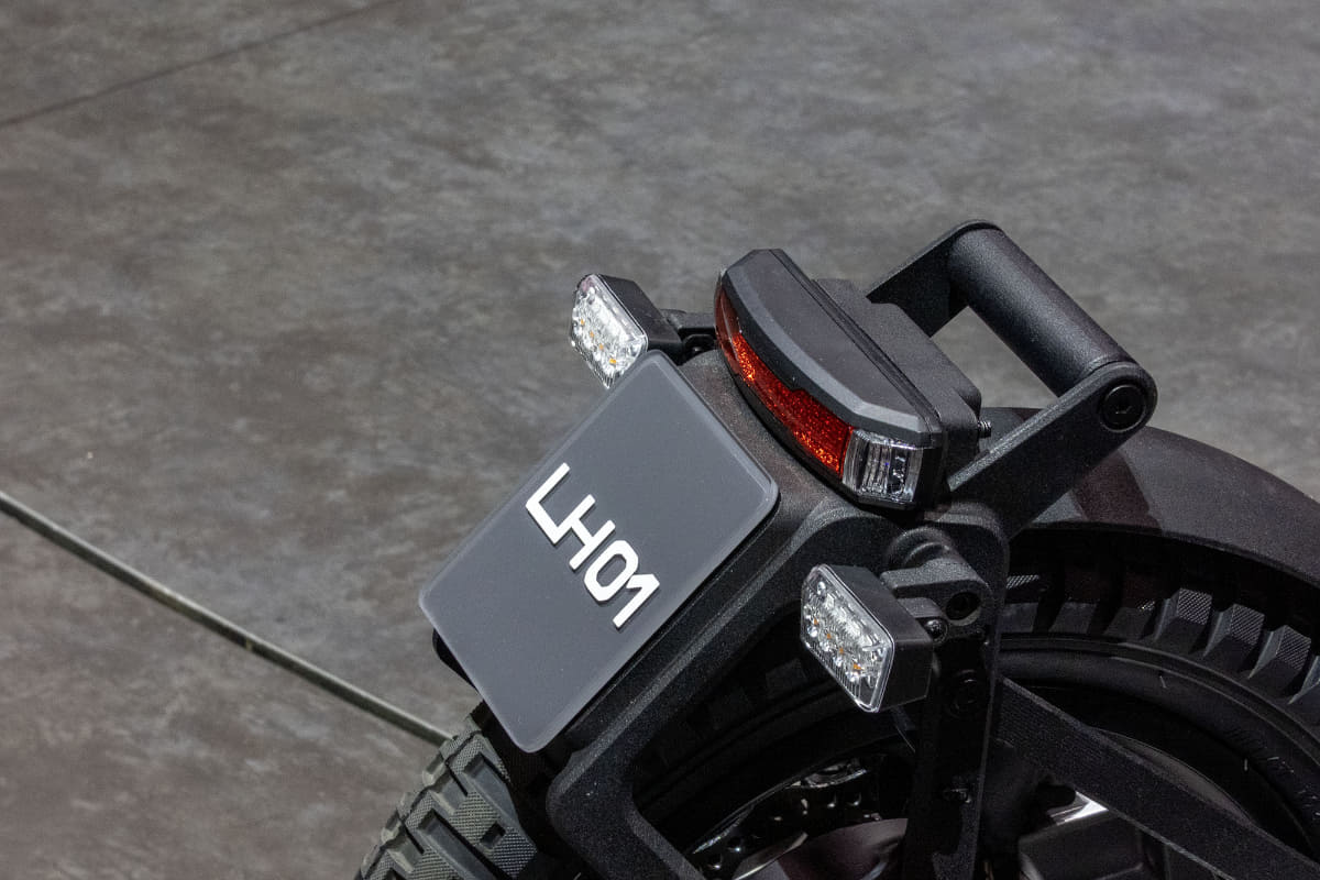 テールランプとウィンカー