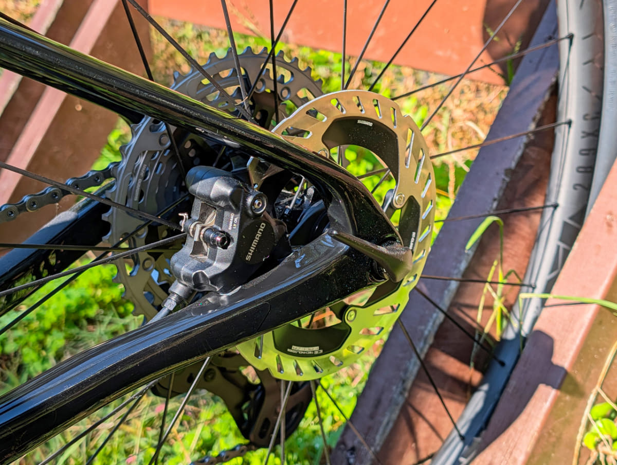 コンパクトにまとまった新型XTRのブレーキシステム