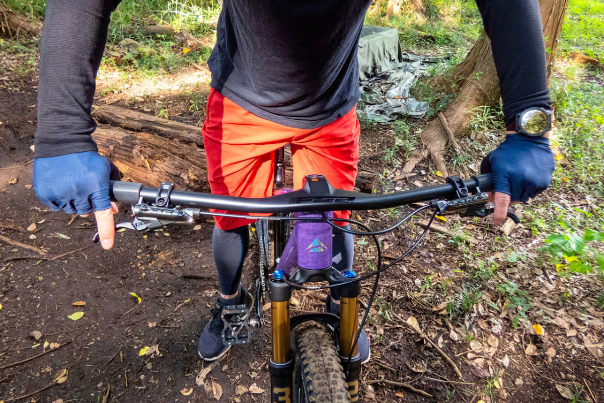 自然な引きしろのレバーでブレーキを自在に制御