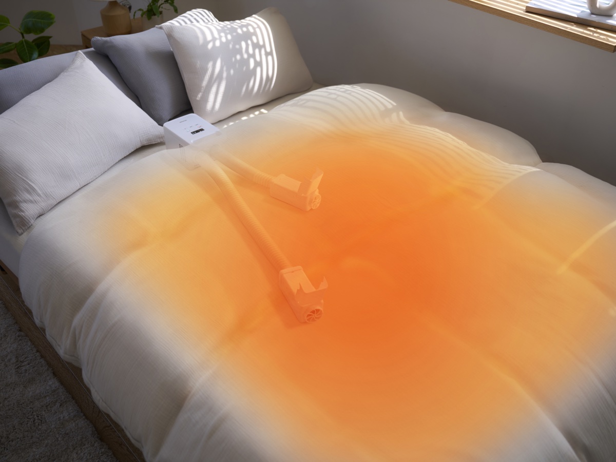 シングル布団なら約2分であたためられる