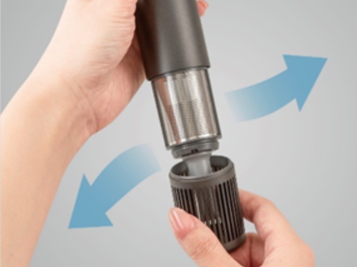 フィルタークリーンモード(逆噴射)も搭載