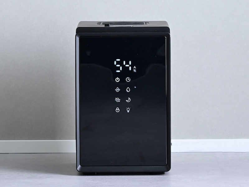 四角いスチーム式加湿器