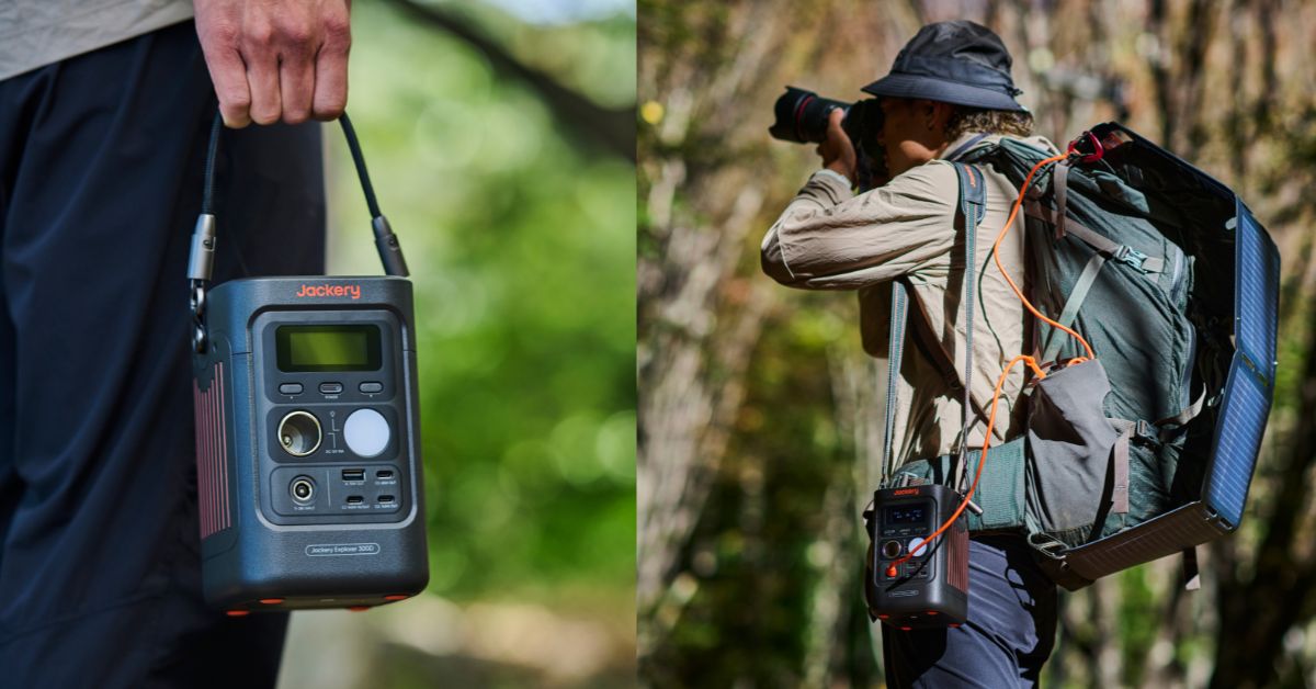 軽量で、シーンに応じた持ち方が選べる