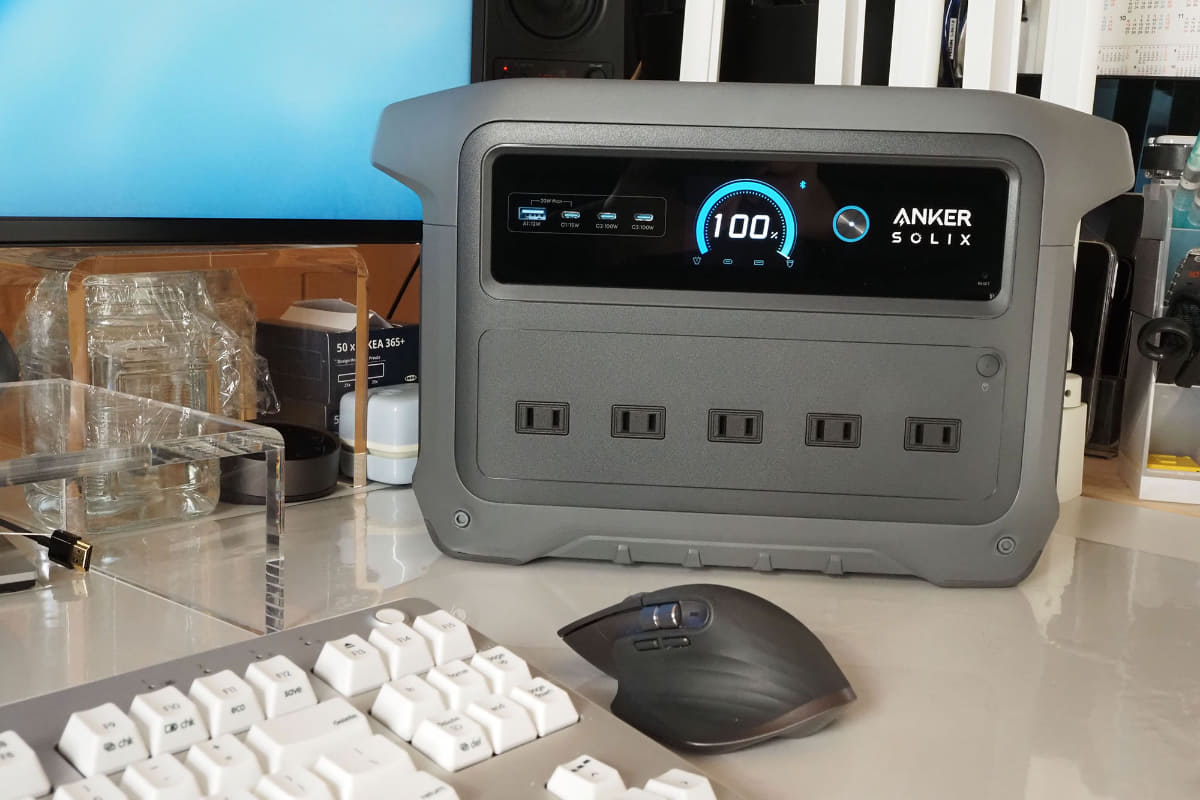 家電大賞 2025-2026 「アウトドア・防災家電部門」にノミネートされた「Anker Solix C1000 Gen 2 Portable Power Station」