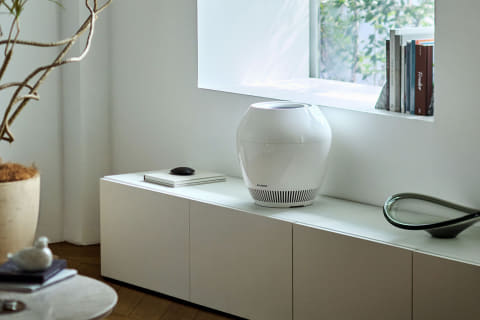 バルミューダの新しい加湿器Rainがつくる心地よい空間とは - 家電