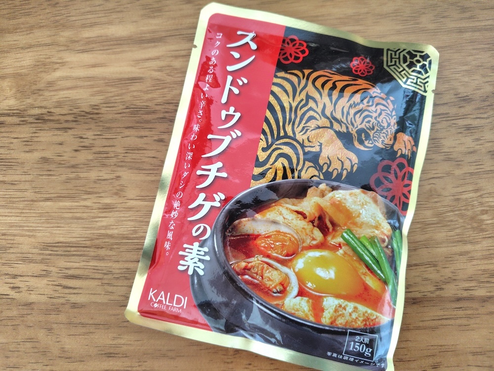 カルディ「スンドゥブチゲの素(2人前)」