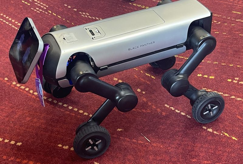 BLACK PANTHERの情報官ロボット「BAOBAO」