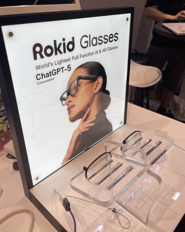 「Rokid Glasses」に使われているAIはChatGPT-5とのこと
