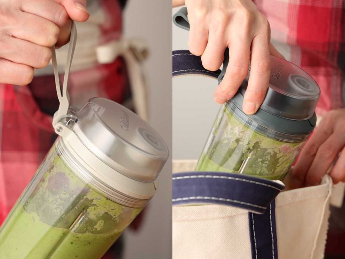 タンブラーとして持ち運べる