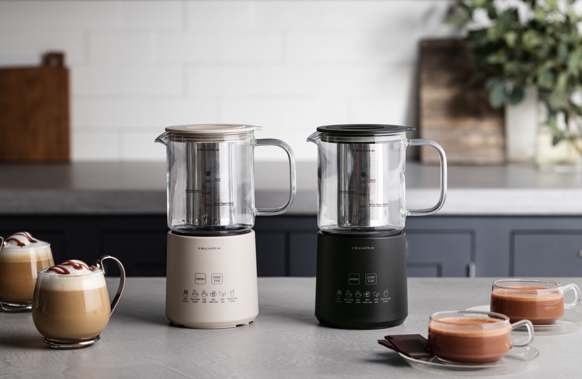 ホットチョコレートやミルクフォームを簡単に作れる