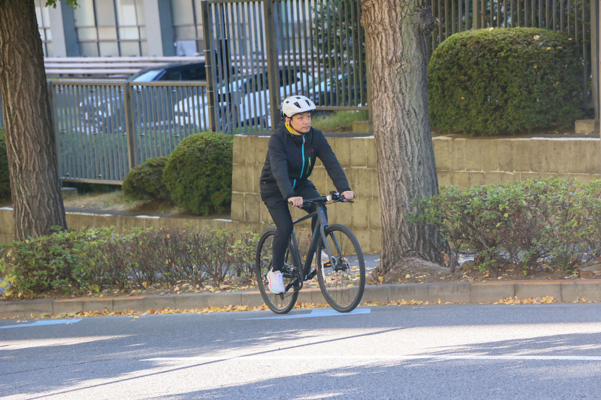 坂を上る際はシッティングとスタンディングで選ばれるギアが違ったりするのも「Q’AUTO」の賢さを感じるポイント