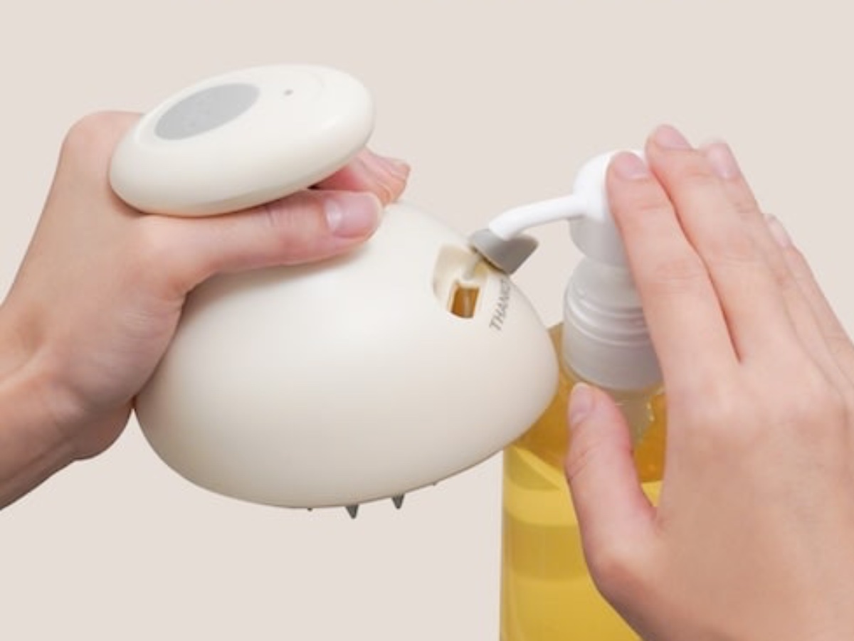 シャンプーは2〜3プッシュ入れられる