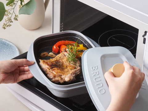 【新品未使用】　レンジメート　ブルーノ　ホワイト MUK レンジメートプロ バイブルーノ ホワイト｜【ハンズネットストア】