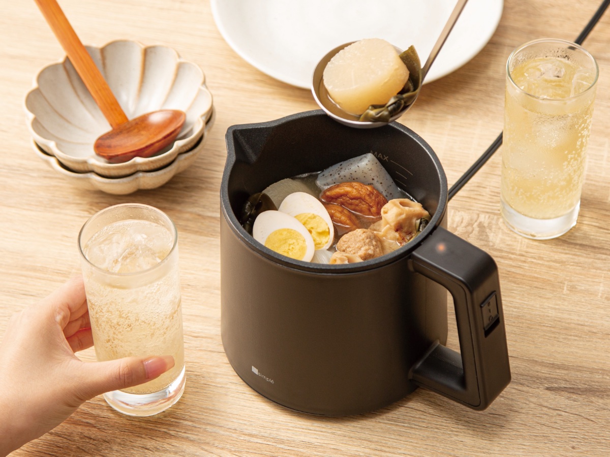 煮込み料理や炒め物などを手軽に作れる電気調理器具