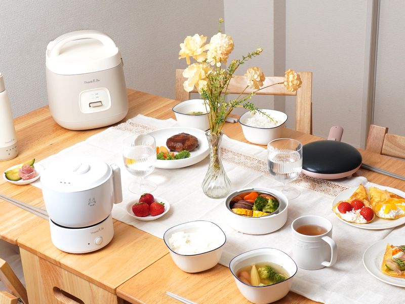 利便性に加えデザイン性を重視した家電ブランド「ThankPan」の新製品3つ