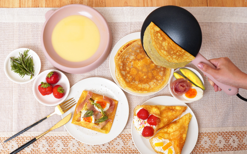 お手軽クレープメーカー「ラ・クレープ」