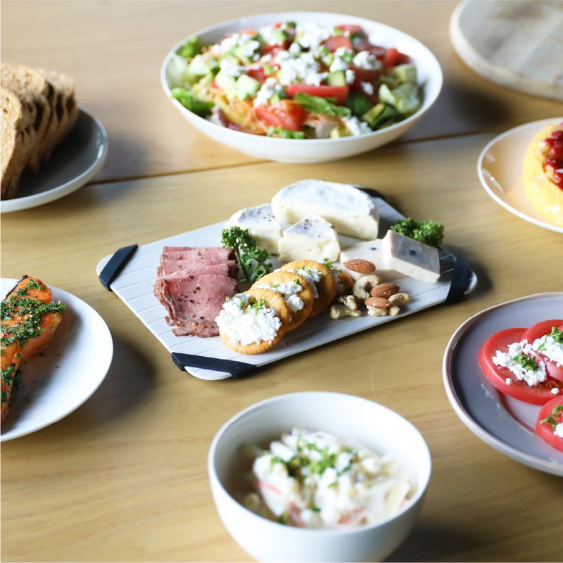 解凍した刺身をそのまま食卓に