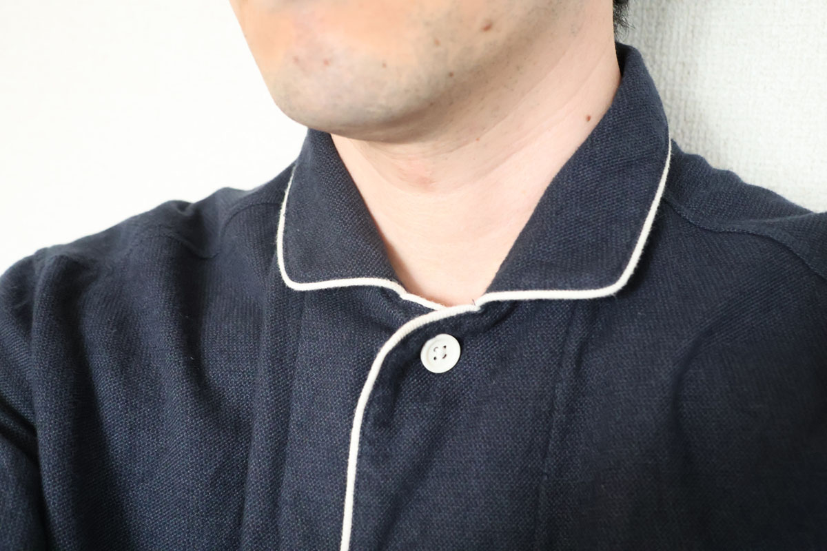 前ボタン式で「誰が見てもパジャマ」とわかるデザイン