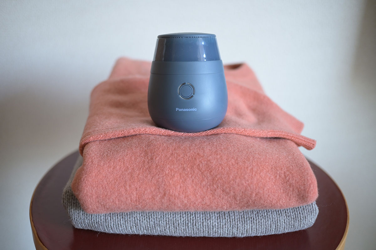 溜まりに溜まったニットの毛玉を一斉ケア! パナソニックのこれが便利でした