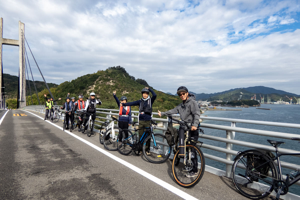 晴れましたね! と記念撮影