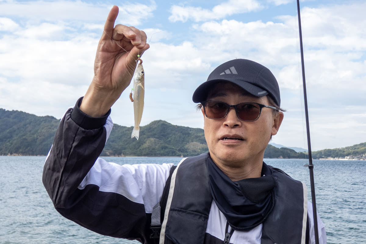 釣れました!