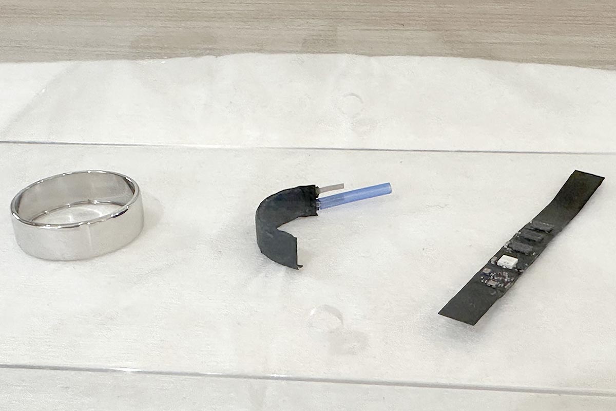 搭載センサーなどのパーツ構成