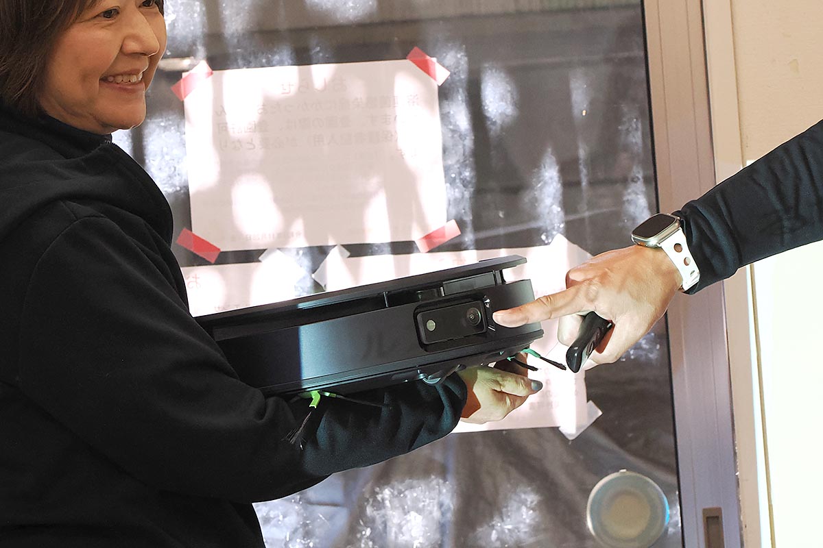 ルンバの目に相当するカメラ