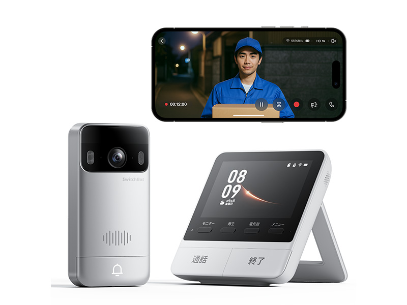 2位：SwitchBot「SwitchBot スマートテレビドアホン」