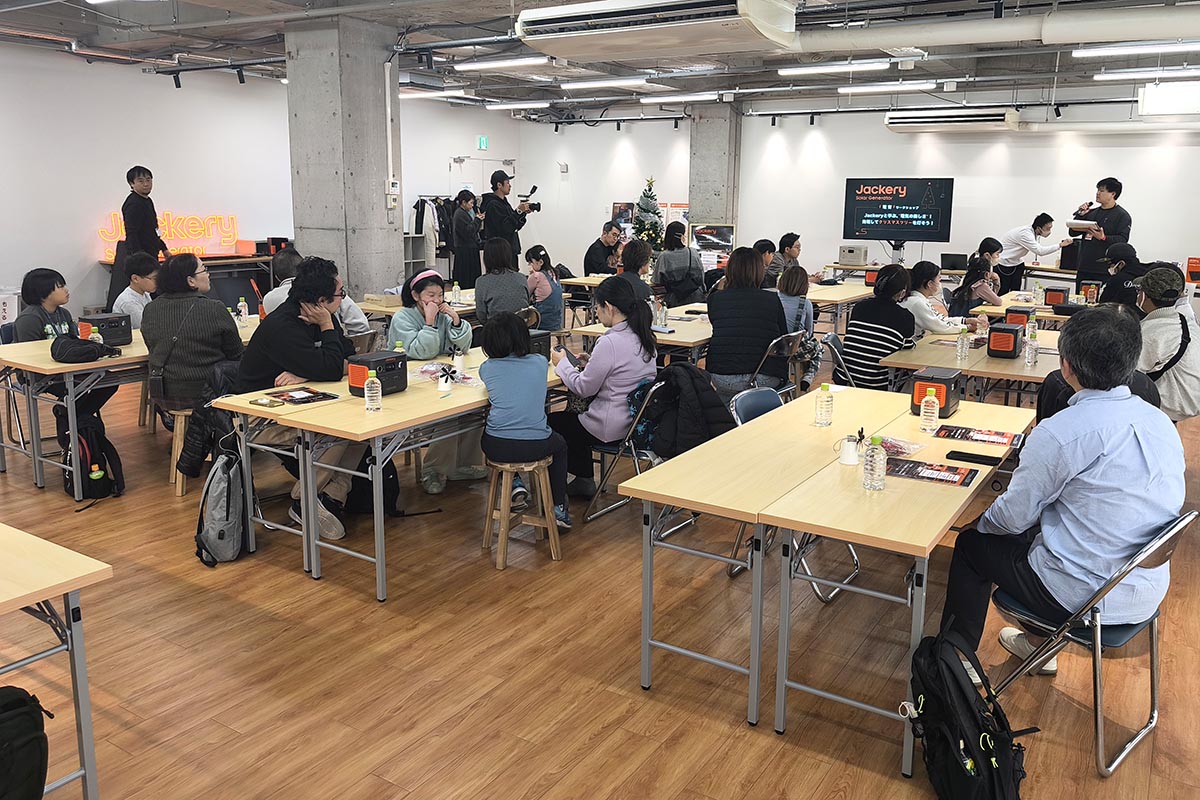 親と子で一緒に電気の不思議や面白さについて学べる場に