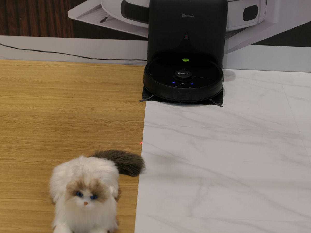 赤い光が猫じゃらしがわりになるそう