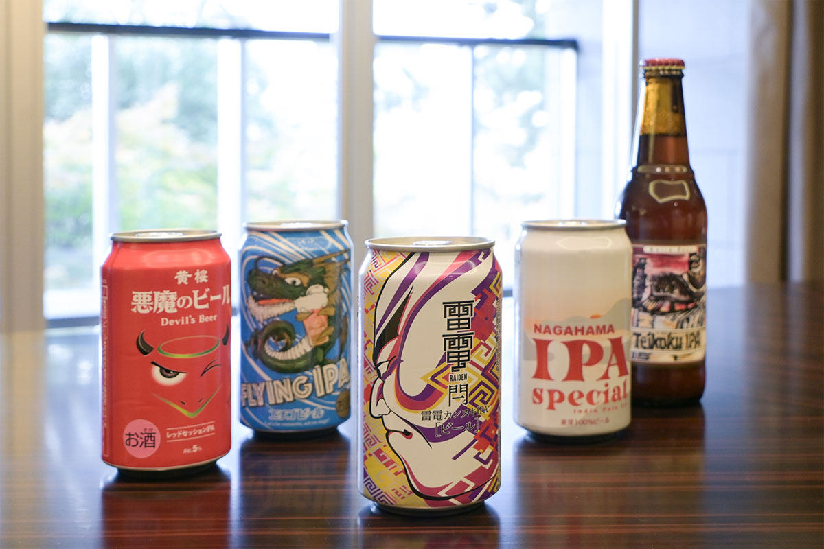 今回飲み比べする5種類