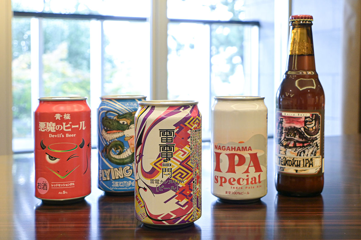 IPA5種類を飲み比べしました