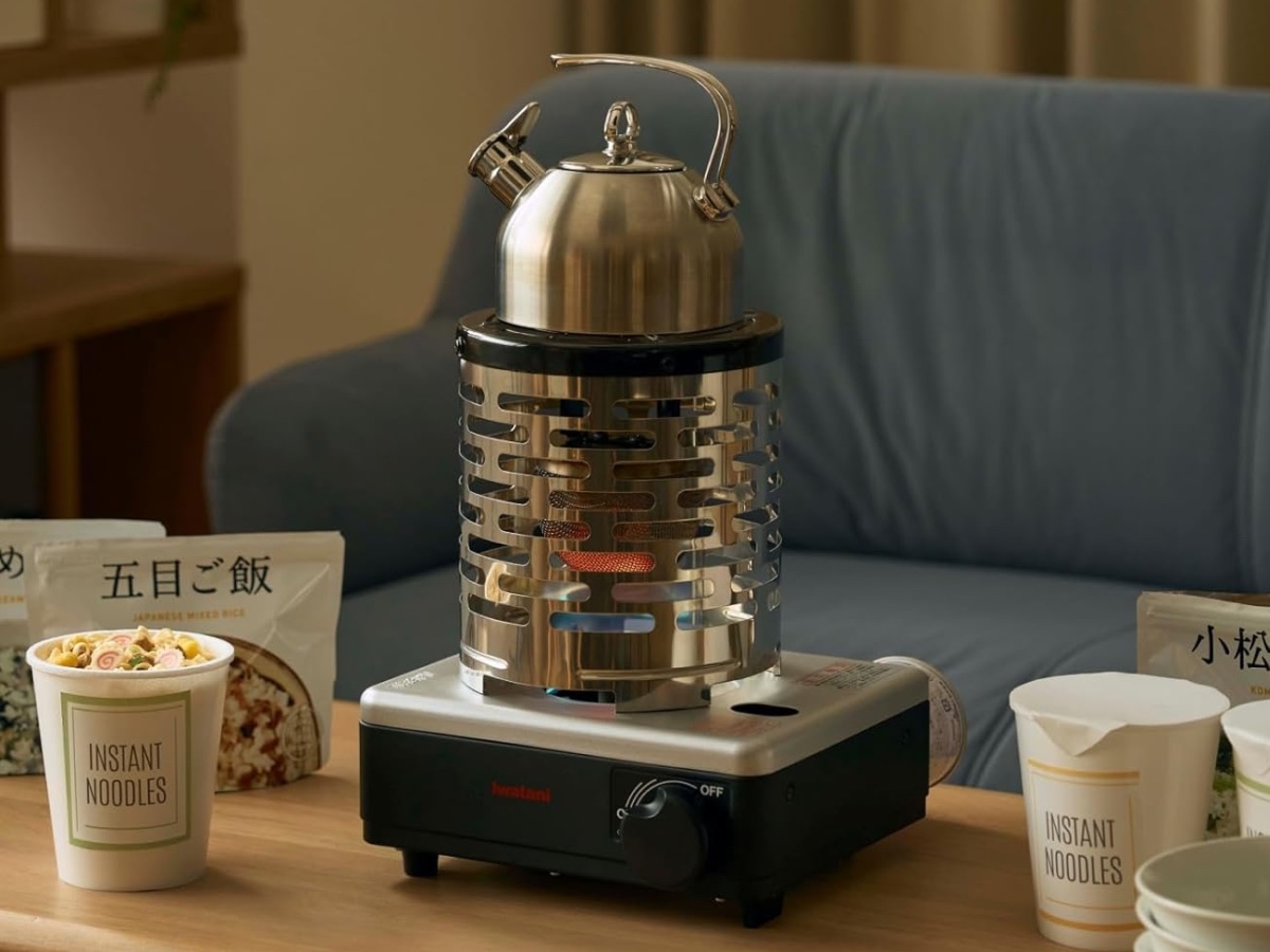 便利なストーブユニットが付属