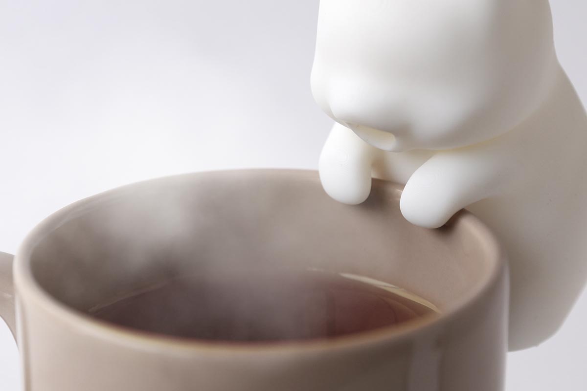 熱い飲み物を冷ます「猫舌ふーふー」