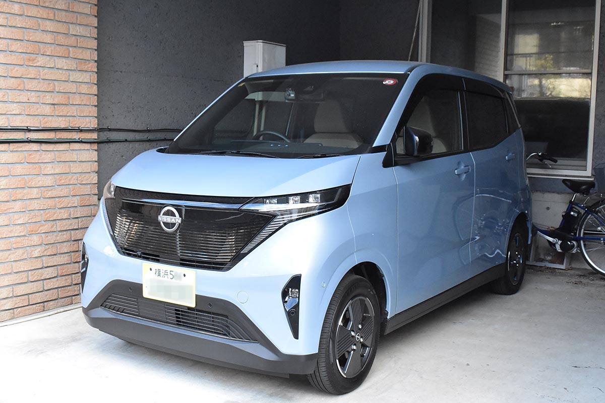 2023年に電気自動車サクラを家庭用蓄電池として導入