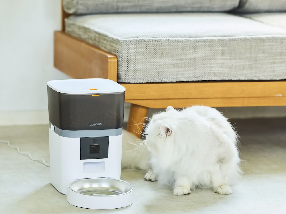 カメラ付き自動給餌器