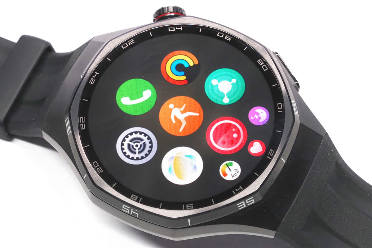 先端的なスマートウォッチとして多彩なアプリを利用できます