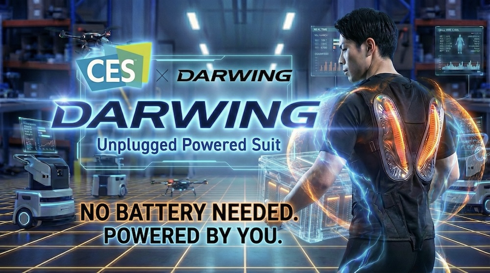ダイヤ工業のアシストスーツ「DARWING Unplugged Powered Suits」