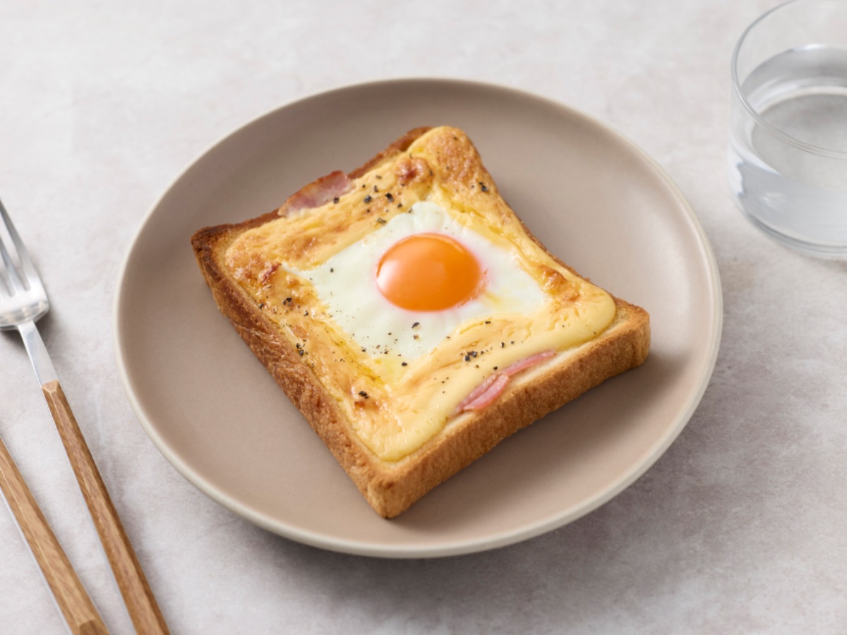 裏返し不要のためアレンジトーストも楽しめる