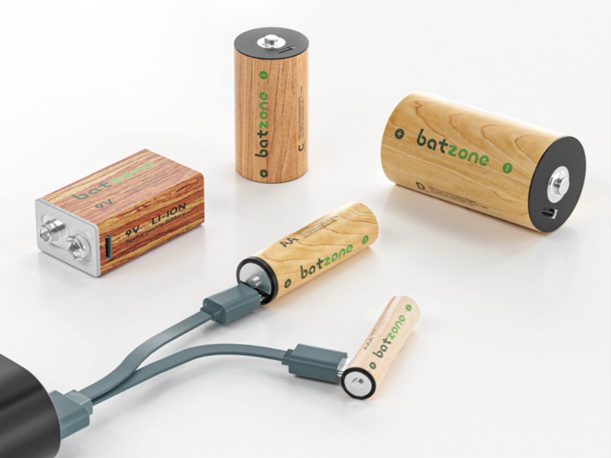 batzoneのリチウムイオン充電池